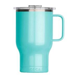 ORCA Traveler 24oz Seafoam Stainless Steel Insulated Travel Mug w/ Handle & Lid